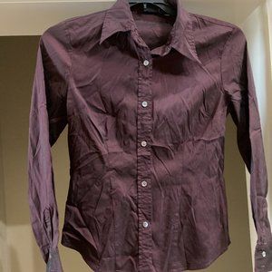 New Gap Full Sleeves Maroon Shirt S